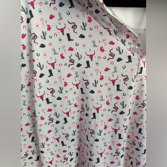 Straight down reflection bay western performance polo xl - Picture 3 of 7